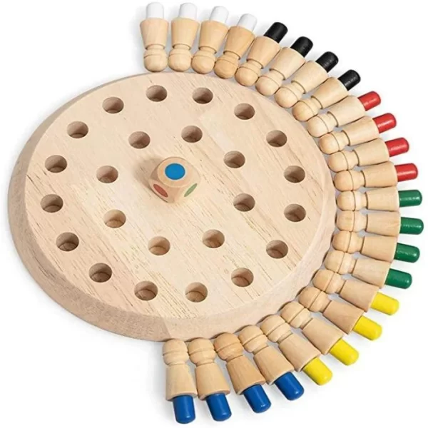 Wooden Memory Match Stick Game